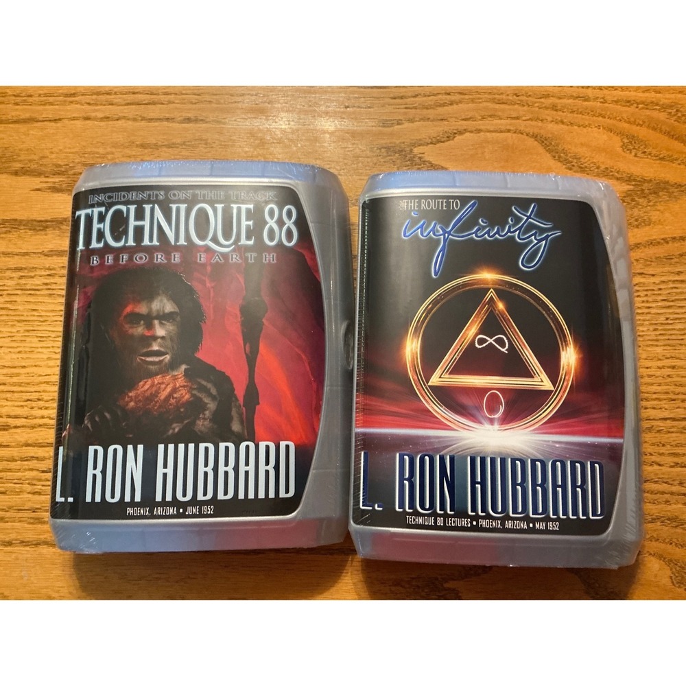 L Ron Hubbard Scientology Technique 88 & Route to Infinity CD Lecture Sets‎ New